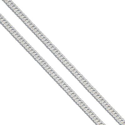 宝宝银项链男女童素链配链