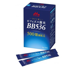 日本直邮代购 新包装 森永BB536益生菌双歧杆菌500亿肠胃健康30条