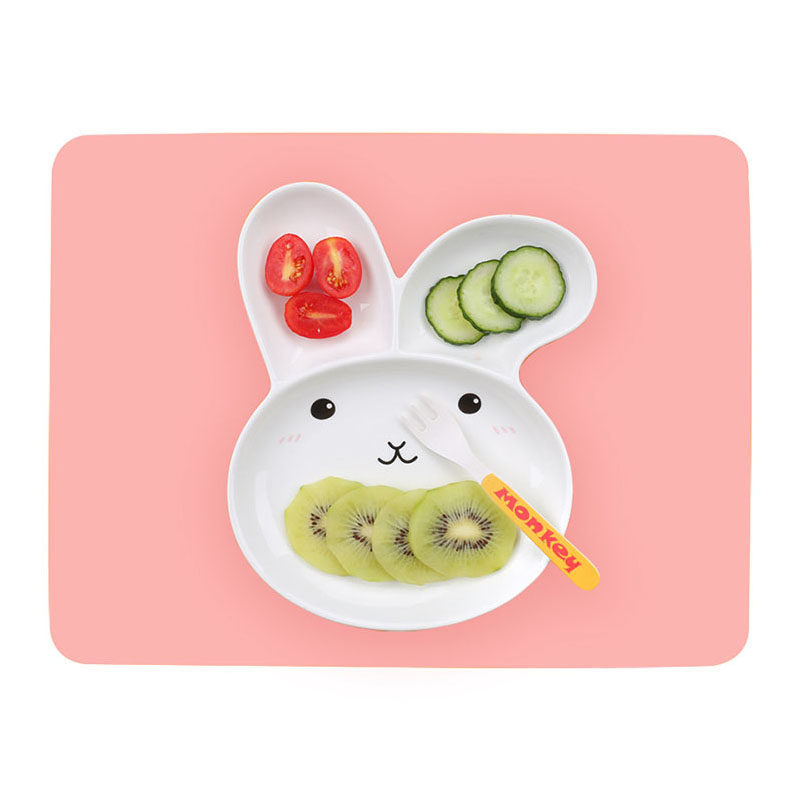 30*40/50/60cm大号加厚食品级硅胶餐垫/小学生午餐儿童可折叠防水