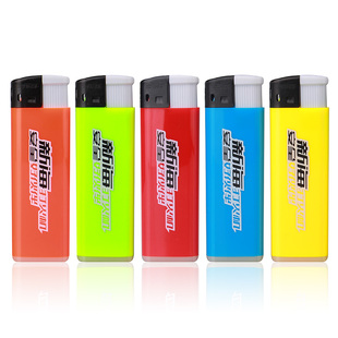 新海电子防风打火机一次性塑料防爆打火机批发广告定制订做印字