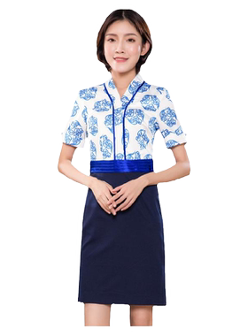 奥凯职业风售楼金店空姐制服
