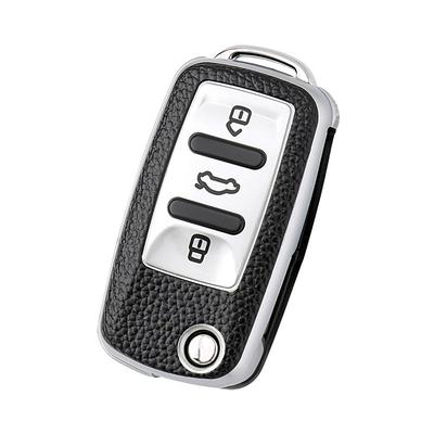 大众钥匙套裸壳手感贴合钥匙