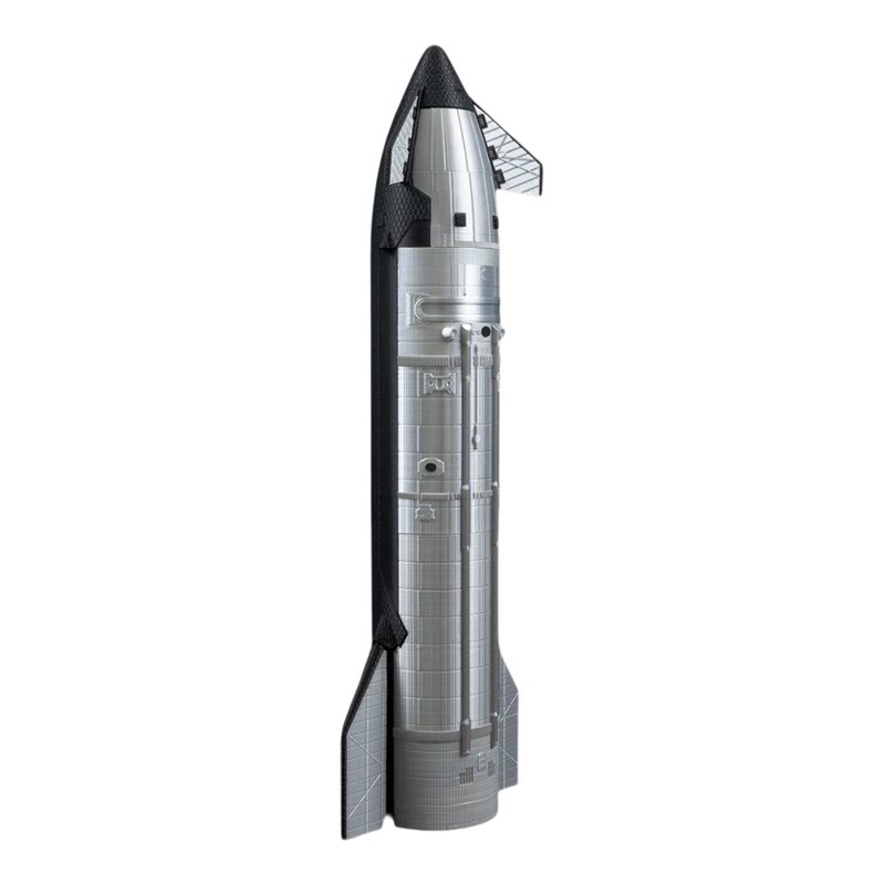 马斯克 Starship V3 新款 S39 星舰模型高精度飞船模型收藏礼品