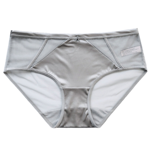 轻奢定制高端蕾丝内裤女生性感时尚钻饰绸缎冰丝凉感三角裤纯棉档