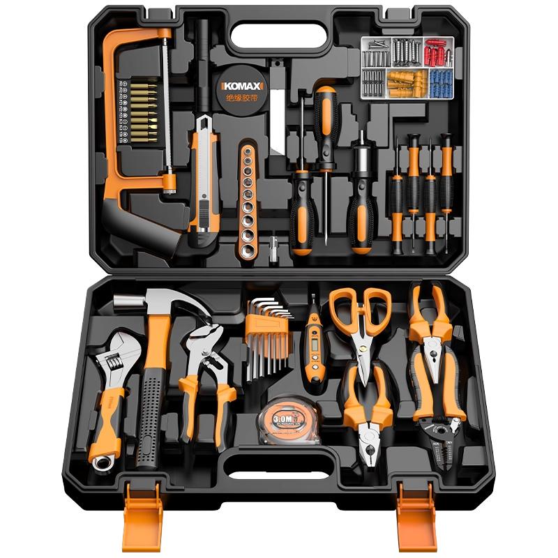 家用工具套装车载电工多功能组合五金维修大全家庭工具箱万用全套