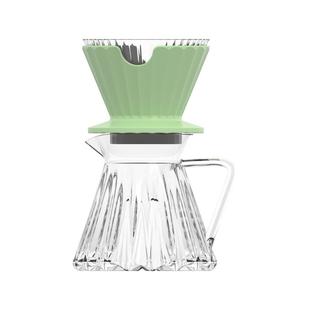 maxwin手冲咖啡滤杯咖啡蛋糕型V60过滤器分享壶家用咖啡器具套装