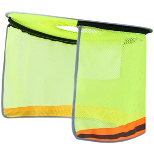 国标工地防晒帽安全帽防晒遮阳帽檐透气施工干活电风扇工遮阳帽男