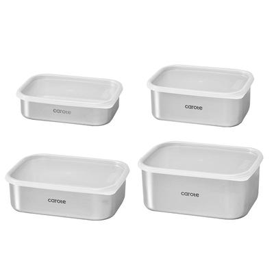 316L不锈钢保鲜盒食品级冰箱冷藏