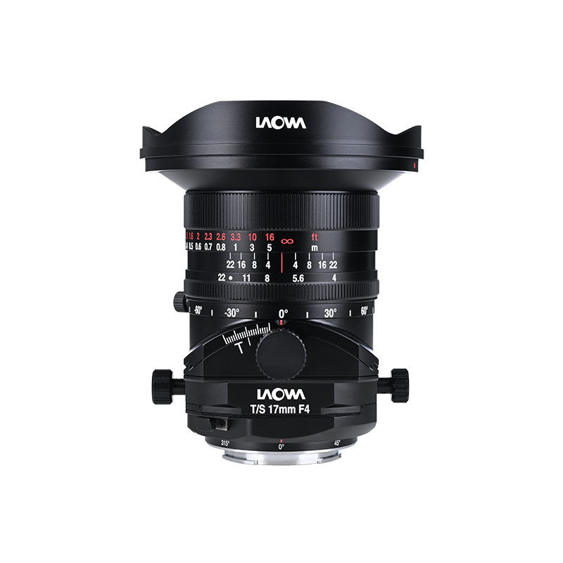 LAOWA老蛙17mm F4.0 超广角移轴镜头 T/S倾斜偏移控制 双版本可选