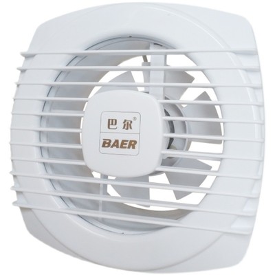 洗手间挂壁圆孔拉线换气扇大风力