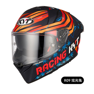 摩托范丨KYT摩托车头盔双镜片全盔R2R夏季防雾进口新款男女透气