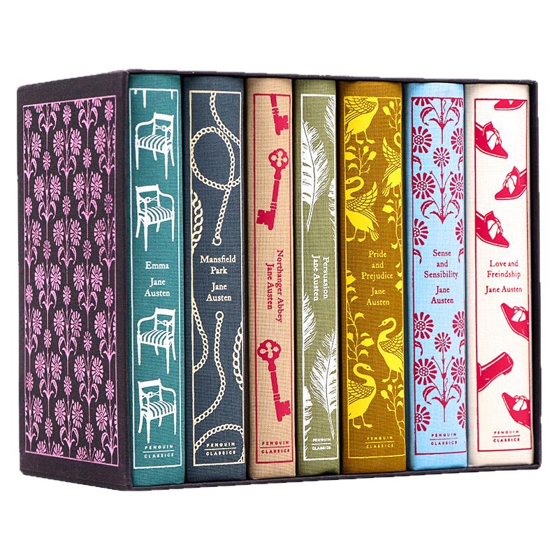 简奥斯汀全集7册 经典布纹精装礼盒收藏版英文原版 Jane Austen The Complete Works 傲慢与偏见企鹅 文学小说Penguin