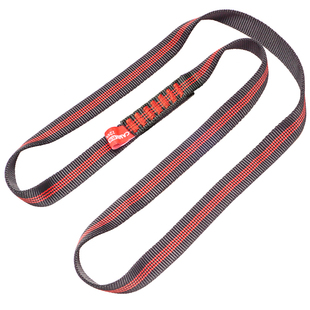 坎乐户外登山扁带攀岩装备快挂强度环安全绳链接带耐磨安全带编带