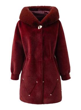 中老年女妈妈外套冬装新款