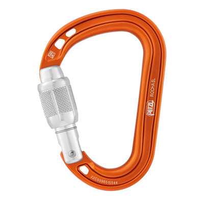 攀索PETZL ATTACHE梨形主锁单向定位杆ROCHA超轻丝扣M038 M027