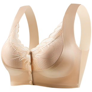 老人内衣前扣文胸2025新款爆款聚拢收副乳防下垂高档乳罩女士胸罩