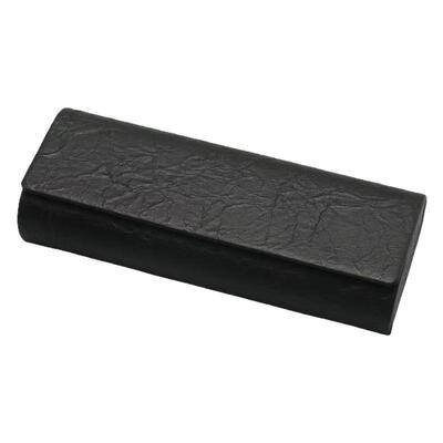 牛皮纸纹眼镜盒抗压手工眼镜盒日系高级感轻便墨镜太阳眼睛收纳盒