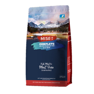 美斯新西兰鱼肉肉松折耳布偶暹罗英短美短幼成猫天然生态猫粮10KG