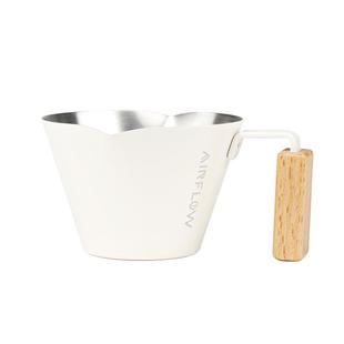 AIRFLOW气流 双口不锈钢咖啡杯 意式浓缩咖啡杯 萃取小量杯刻度杯