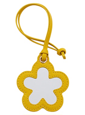 【双11折扣】MARC JACOBS/莫杰 CHARM 牛皮小雏菊镜子包袋挂饰