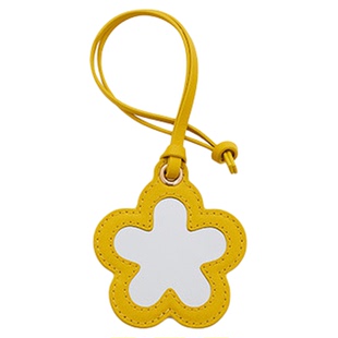 【折扣】MARC JACOBS/莫杰 CHARM 牛皮小雏菊镜子包袋挂饰