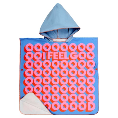 有这么只吸水速干斗篷运动浴巾