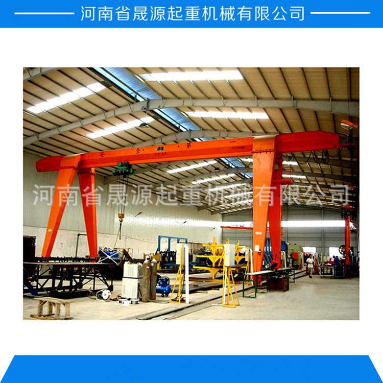 厂家供应吨龙门吊单梁钢制起重机全包天车电动葫芦行吊电动龙架