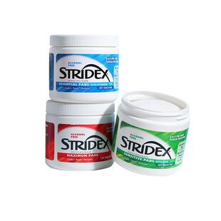 stridex施颜适水杨酸棉片祛痘印去闭口粉刺黑头湿敷面膜修护正品