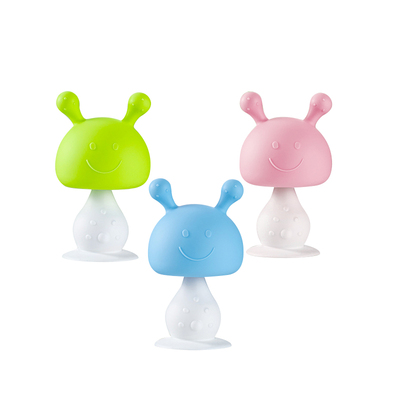 蘑菇牙胶磨牙棒婴儿防吃手