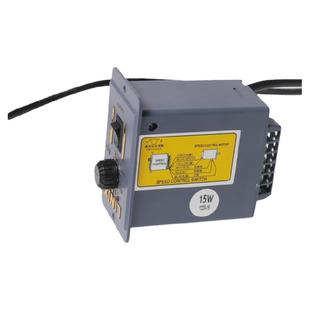 交流调速器220V单相电机减速开关马达速度控制6~200W正反转传送带