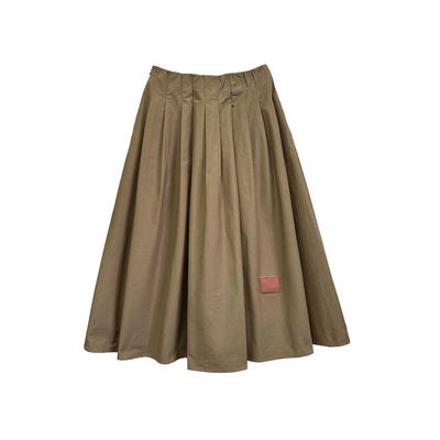 工装风百褶半裙HOWLSTUDIO