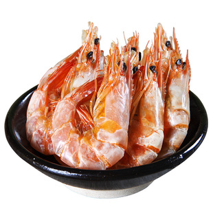 浙东小九寨虾干即食500g舟山碳烤干虾海鲜零食干货舟山特产烤虾干