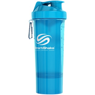 SmartShake运动水壶摇摇杯带粉盒随手杯便携果汁奶昔健身储物水杯