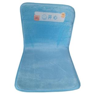 小学生教室小坐垫靠背一体座垫简单色可定制学校班级名字午睡椅垫