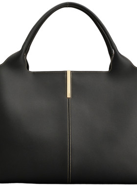 TOD'S中号皮革购物手袋