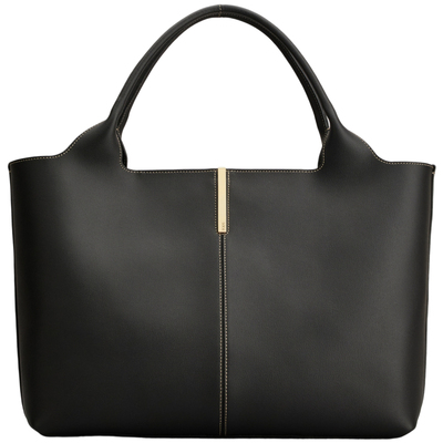 TOD'S中号皮革购物手袋