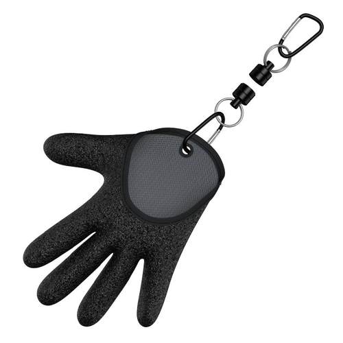 画纪抓鱼手套防刺防水防滑海钓路亚防扎手钓鱼专用手套抓鱼神器