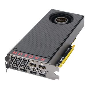 泰塔RX580 8G4K 6HDMI原生炒股扩展投影拼接融合办公复制多屏显卡