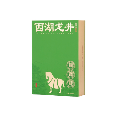 八马西湖龙井特级明前绿茶礼盒装