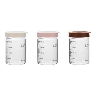 中药分装瓶可蒸煮中药储存密封罐炖燕窝高硼硅玻璃瓶喝中药专用杯