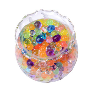 超大霸王珠泡大珠海绵宝宝吸水珠养花水培彩珠水宝宝巨无霸珠光珠