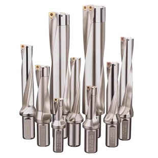 u钻刀杆暴力钻u转钻头车床用平底u型浅深孔wc/sp喷水钻数控快速钻