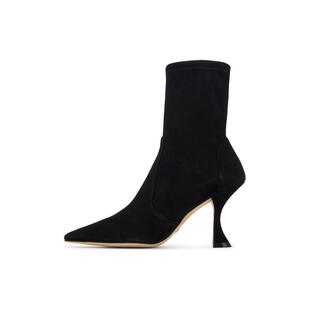 stuart weitzman/SW Xcurve 85 简约百搭 短靴 女款 黑色