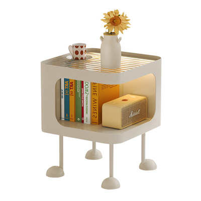 速立普客厅创意铁艺小型沙发边几