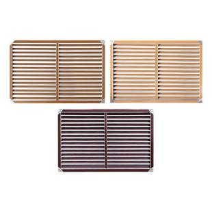 铝合金暖气罩家用简约新式木纹暖气片遮挡罩定制暖气罩百叶窗风口