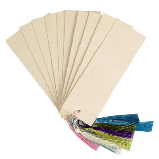 【珠光云母书签】手工加厚DIY空白熟宣卡纸国画专用纸作品纸小楷书法工笔画没骨画花鸟手绘画宣纸软卡义记宣