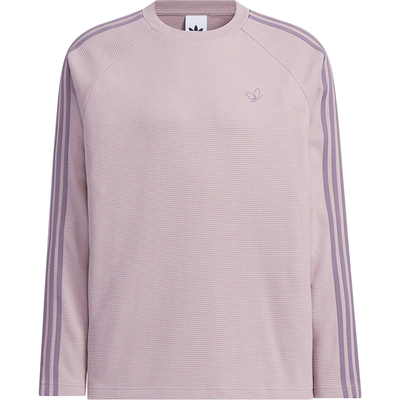 Adidas/阿迪达斯正品三叶草男士休闲日常针织耐穿宽松长袖KH1176