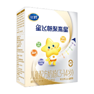 【聚力长高】飞鹤星飞帆聚高星儿童成长配方奶粉4段400g*1盒
