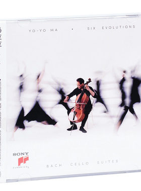 马友友专辑 巴赫 无伴奏大提琴组曲  原版进口CD 古典音乐唱片