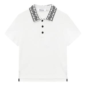 RBIGX瑞比克夏季新款男童纯棉学院风Polo衫中大童纯色翻领短袖T恤